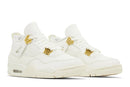 Air Jordan 4 Retro Metallic Gold Branco